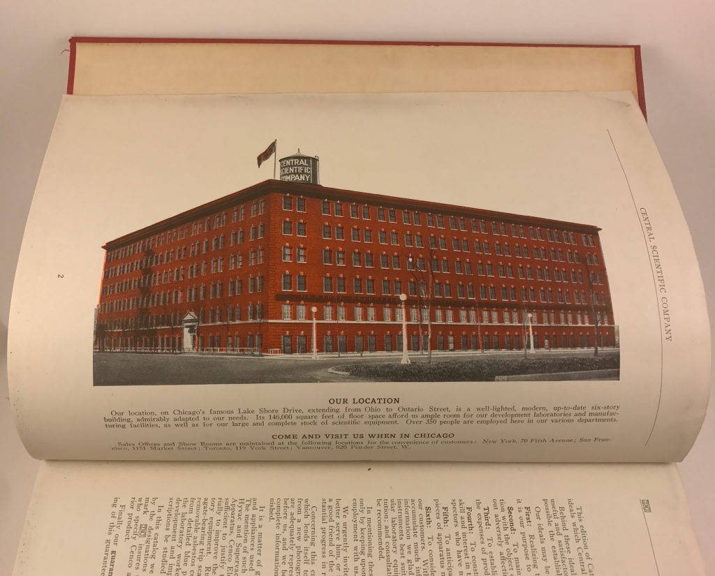 Chemical and Biological Laboratory Apparatus Catalog Central Scientific